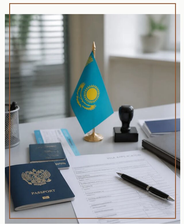 Оформление визы в Казахстан для поездки и работы в Ярославле
