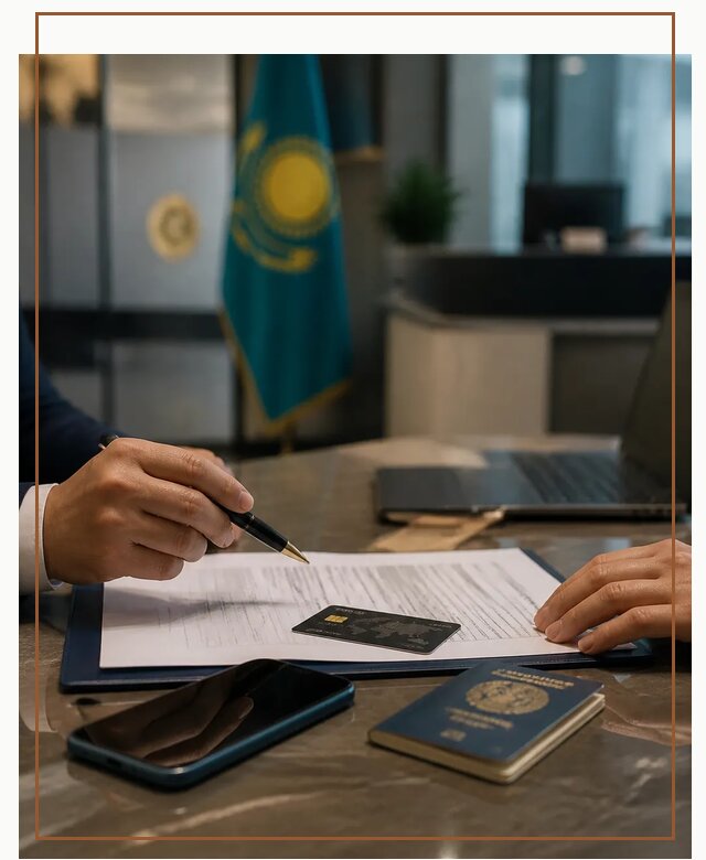 Открытие счета и банковской карты в Казахстане в Ярославле